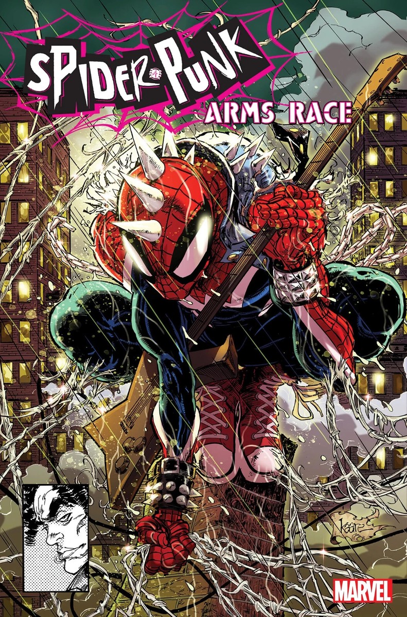 SPIDER-PUNK: ARMS RACE #1 (KAARE ANDREWS VARIANT)(2024