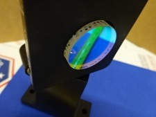 OPTICAL NEW FOCUS FLAT DICHROIC MIRROR COATED 488nm LASER OPTICS AS IS 89-89
