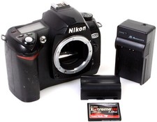 Nikon D70 Digital SLR Camera w/ Charger, Battery and Memory Card