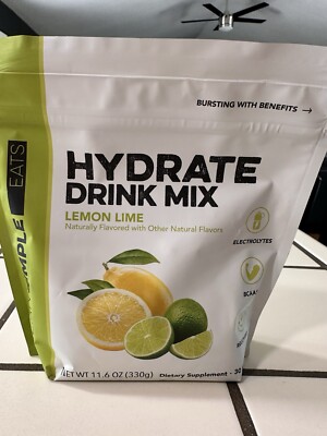 Clean Simple Eats Hydrate Drink Mix Lemon Lime 