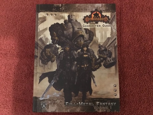 Iron Kingdoms - Full Metal Fantasy: Character Guide Hardback NM TSR AD&D D&D d20 - Picture 1 of 2