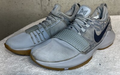 NIKE PG 1 SUPERSTITION PAUL GEORGE BASKETBALL SHOES GREY NIKE PG 1 SUPERSTITION PAUL GEORGE BASKETBALL SHOES GREY