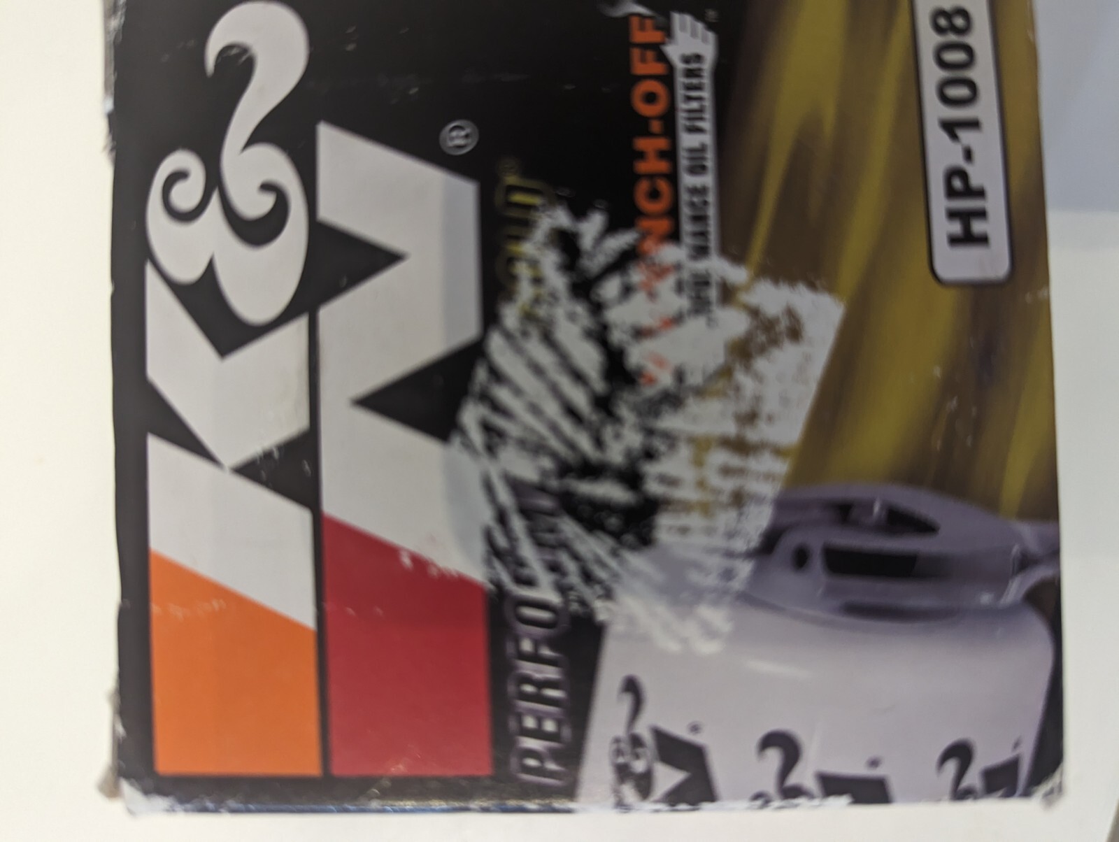 K&N Premium Performance Gold Replacement Oil Filter HP-1008 (New)