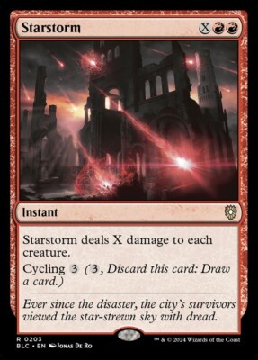 Starstorm 0203 Non Foil Rare Bloomburrow Commander MTG NM