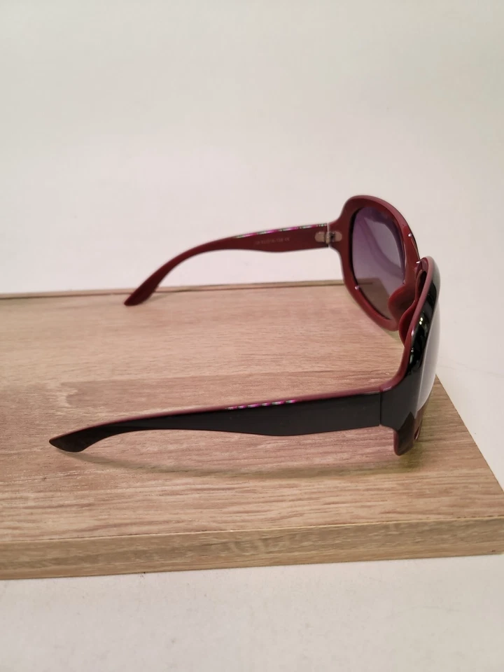 Gafas de sol Merry's de gran tamaño negras/rojas 62-18-128 Foto 3 de 4