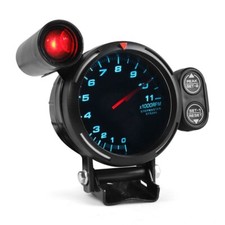 3.5inch Tachometer Gauge 7color 0-11000 Rpm Meter Shift Light Memory Function