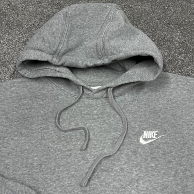 Red Nike Fleece Hoodie Kohls Mens Nike Jacket Nike Sweatshirt Men Medium  Gray Hoodie Swoosh Logo Work Out Active Pullover