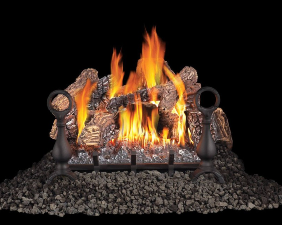 Napoleon Fiberglow 30" Gas Log Set, Electronic Ignition, LOGS ONLY
