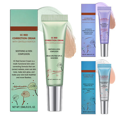 CC Red Correct 15ml Erborian Skin Correcting Face Primer Skin Repair Moisturizer
