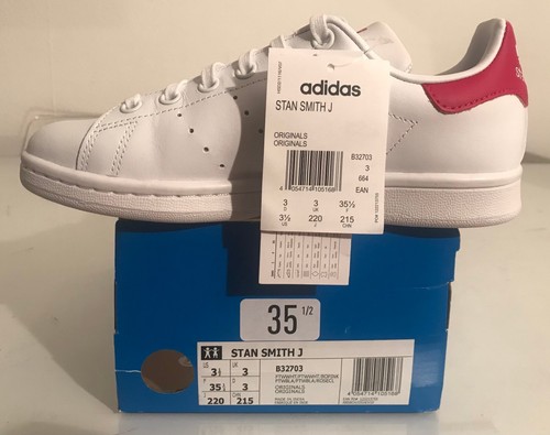 ADIDAS BASKETS STAN SMITH ORIGINAL SIZE 35 1/2 - Photo 1/6