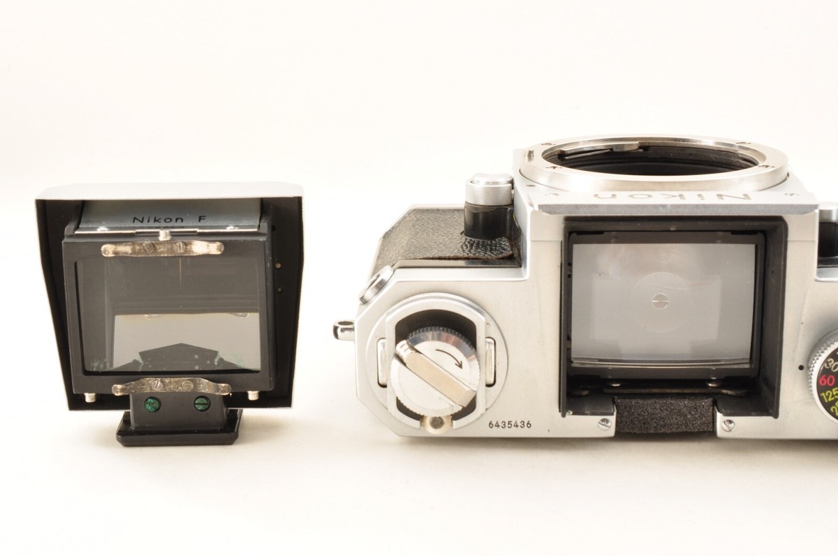 Excellent+5* Nikon F Eye Level Silver 35mm SLR Film Camera Excellent+5* Nikon F Eye Level Silver 35mm SLR Film Camera