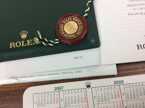 Rolex Original Calendar Set + Free Shipping - Picture 2 of 2