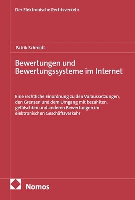 Bewertungen und Bewertungssysteme im Internet | Patrik Schmidt | 2025 | deutsch