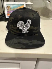 South Carolina Gamecocks GC Supply Camo Hat White/Black Rooster Branded Bills 