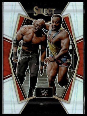 2022 Panini Select WWE #109 Big E Silver Prizms