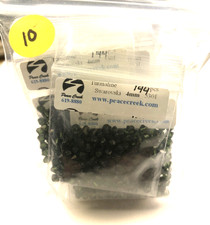 Swarovski Crystal 4mm 1,440 pcs Turmaline 5301 10 baggies of 144 