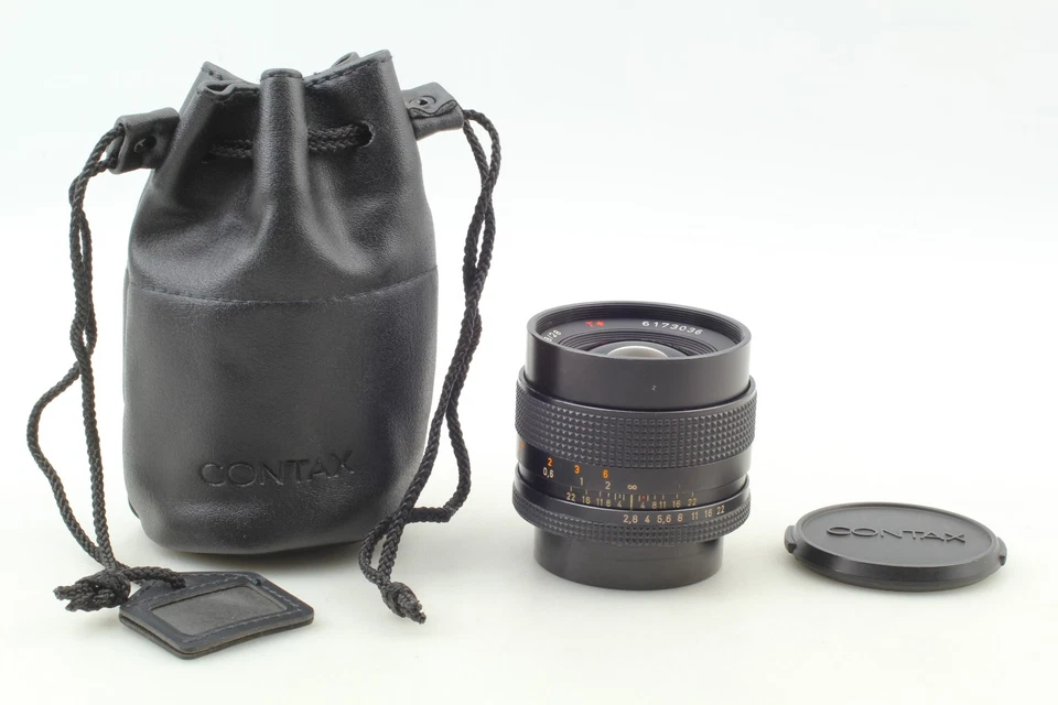 [N COMO NUEVO con Estuche] Lente Contax Carl Zeiss Distagon 28 mm f2,8 AEJ para C/Y de JAPÓN Foto 2 de 4