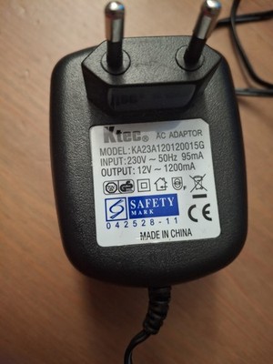 Ktec EU 12V Trafo HANDS KTEC KA23A120120015G PSU PART AC Adapter 1.2A