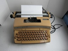 Smith Corona Coronet Super 12 Vintage Electric Typewriter in Case 6LEF Working thumbnail