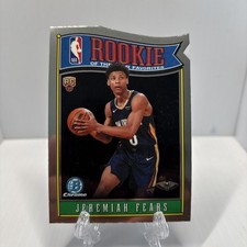 2025 Topps Bowman Chrome Die-Cut Rookie Favorite #RY-7 Jeremiah Fear RC Pelicans