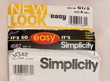 SIMPLICITY VTG  Current Sewing Patterns UnCUT Children's Styles  Sizes U Pick