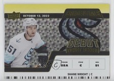 2022-23 Credentials Debut Ticket Access Horizontal Yellow Shane Wright #197 08jr