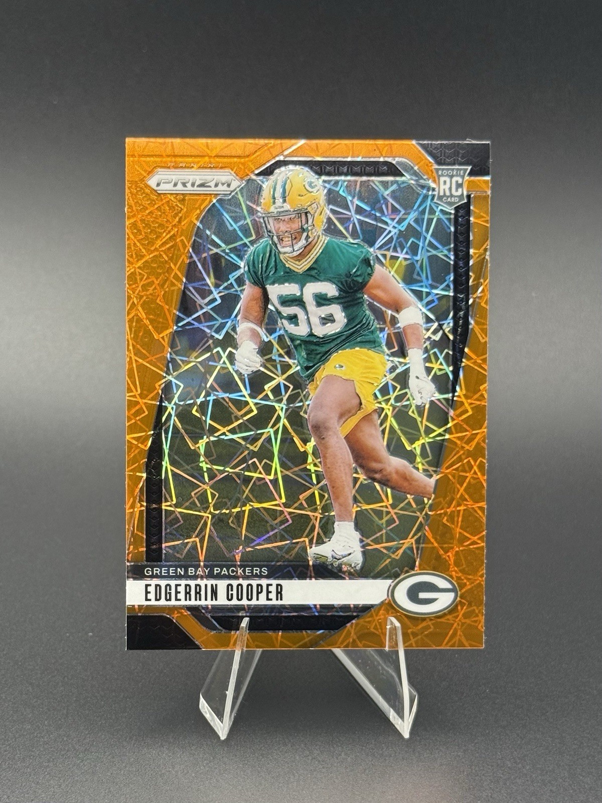 2024 Panini Prizm - Rookies Edgerrin Cooper #331 Lazer Prizm (RC)