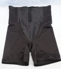 CUPID 5059 HI WAIST Shapewear Girdle Size 2XL Black Nylon Blend Hook  Eye