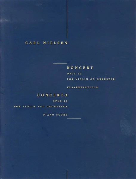 Carl Nielsen | Concerto For Violin And Orchestra Op.33 (2004) | Klavierauszug-image