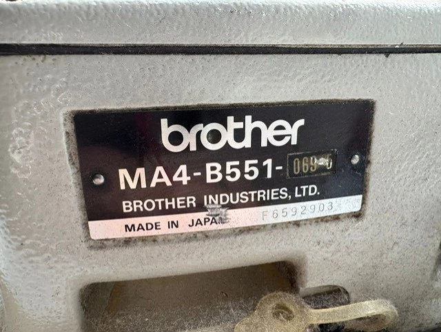 Brother Industrial 5/3 Thread Overlocker Sewing Machine MA4-B551 - Image 3 of 4
