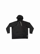 NWOT Vuori Women's Halo essentialBlack Heather Pullover Hoodie size Large