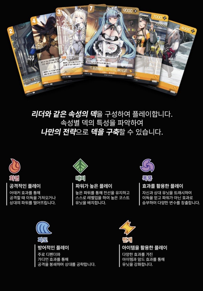 NIKKE Goddess Of Victory Nivel Arena Starter Deck Inherit & Made