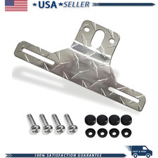 Aluminum License Plate Bracket Frame Light Holder Mounting Screws Aluminum License Plate Bracket Frame Light Holder Mounting Screws