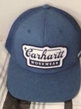 Carhartt Hat Cap Snap Back One Size Duck Flat Brim Mens Workwear Force