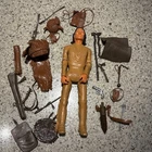 1967 Marx Johnny West Chief Cherokee Figure & Accessories