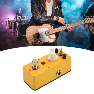 Analoge Folk Gitarre Pedal Yellow Metal Effekt Pedale Mit 3 Modi True Bypass OBM