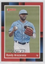 2022 Donruss Retro 1988 Variation Red /2022 Randy Arozarena (Blue Jersey) y0i