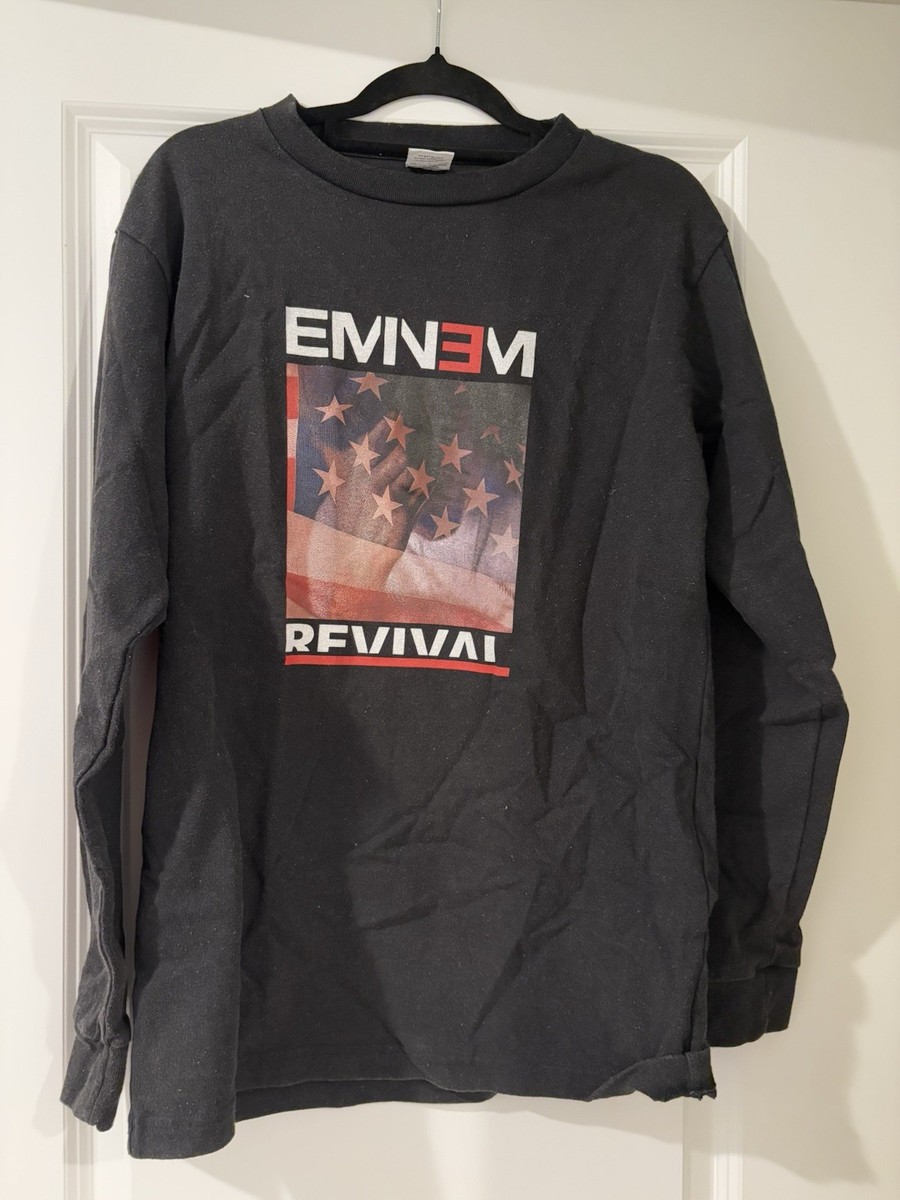 Made In Japan Eminem Revival Small S ByWear By Wear Long Sleeve Shirt  Graphic