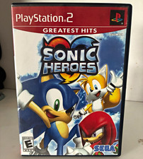 SEGA Sonic Heroes PS2 Greatest Hits NTSC-U/C 2003 E Action Adventure
