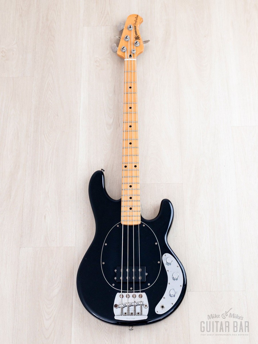 1983 Music Man StingRay 4 H Vintage Bass Black w/ Case | eBay
