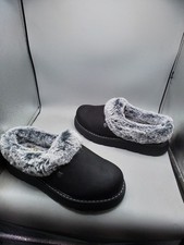 Skechers Women's Bobs Keepsakes Lite Slippers Cozy Blend 7M Black A258