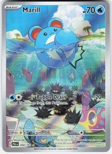 Pokemon Marill 204/193 Illustration Rare Paldea Evolved Pokemon Near Mint on eBay
