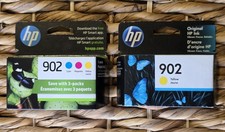 New Genuine HP 902 Cyan Magenta Yellow 4PK Ink Cartridges OfficeJet Pro Exp 2024