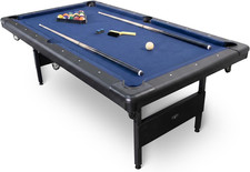 Fairmont Portable Folding Pool Table with Complete Accessories for Home Fun