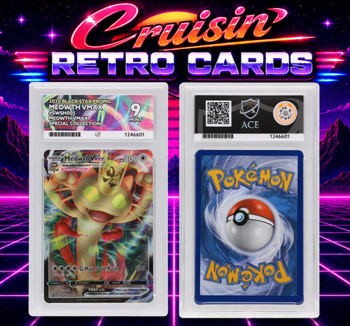 Meowth VMAX graded ACE 9 for sale on eBay