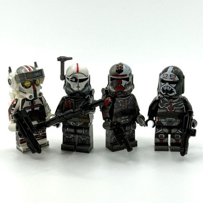 Custom Clone Force 99 Bad Batch Lego Minifigure Clone Wars