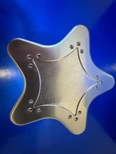 Star Jewelry Box Swarovski Crystal Silver Trinket Box Things Remembered w/ CHARM