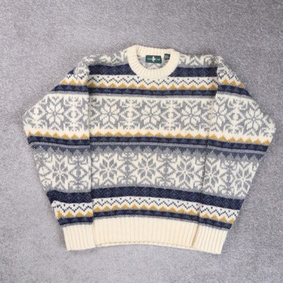 Vintage 90's Geometric Funky XL Multicolor Pullover Crewneck Sweater