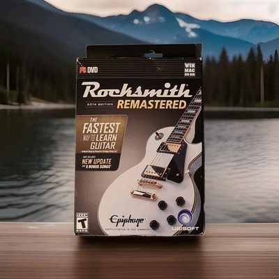 New Open Box Rocksmith 2014 Standard Edition Remastered with Cable - PC & Mac