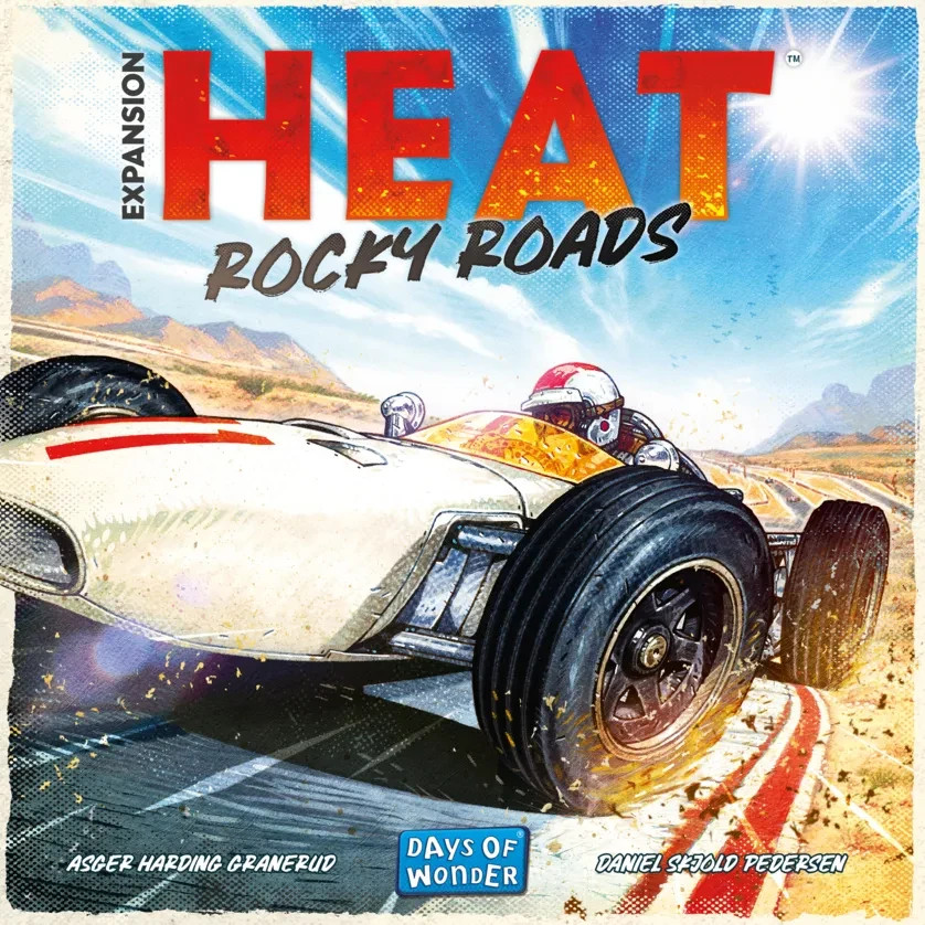 Heat: Rocky Roads | Board Game Expansion | Days of Wonder (Brand New & Sealed)